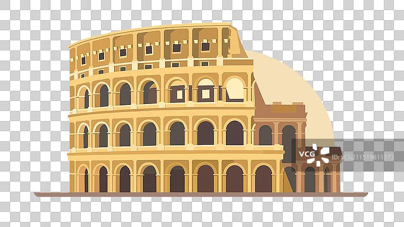 雄伟的罗马斗兽场图片素材