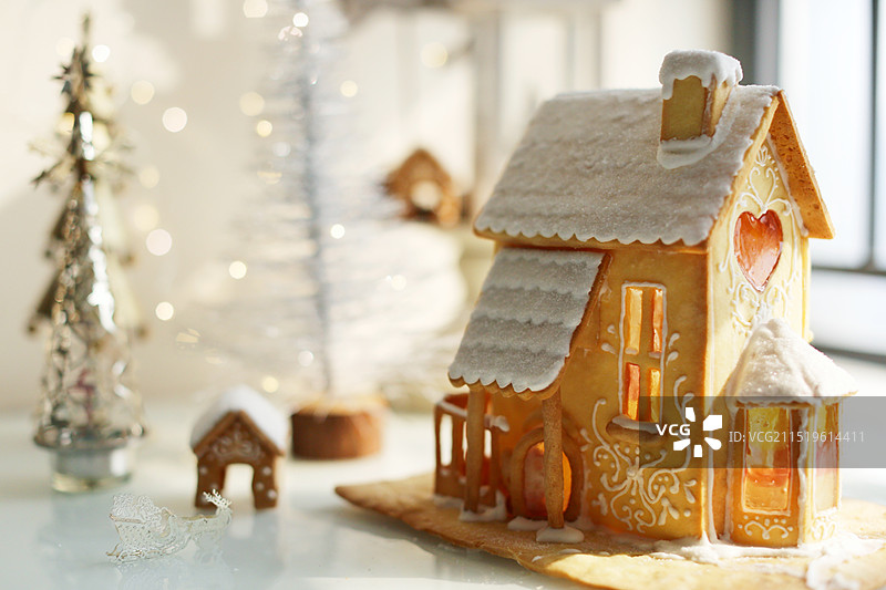 姜饼屋图片素材