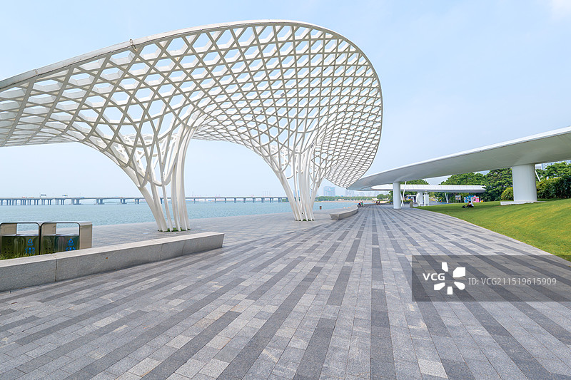 深圳欢乐港湾海滨景观图片素材