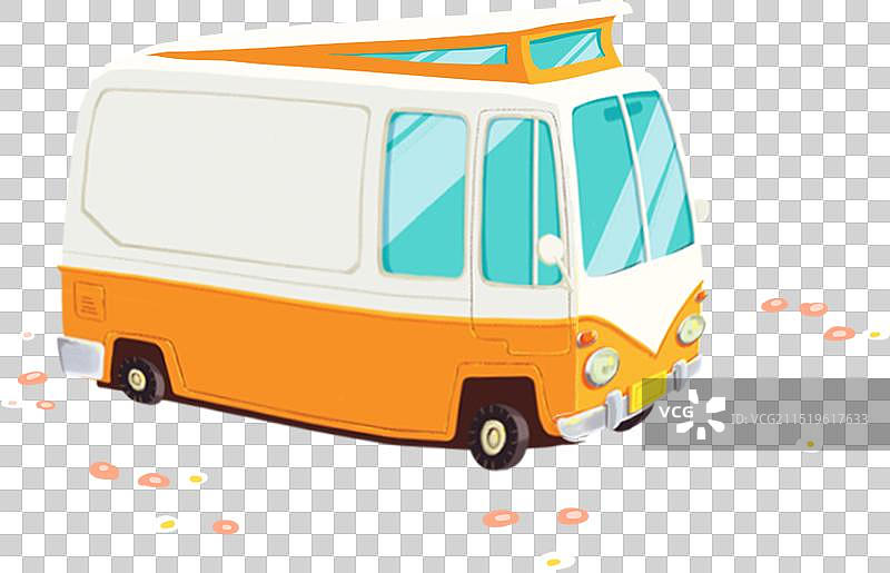 房车大巴车图片素材