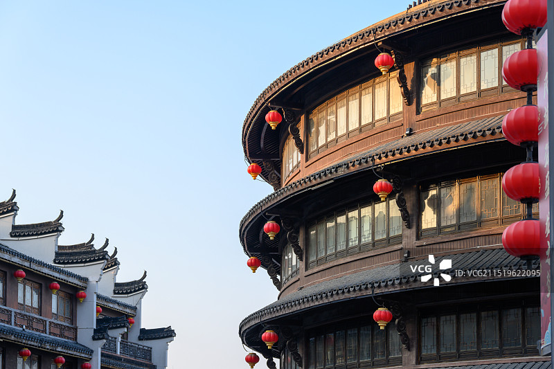 浙江省湖州市太湖古镇图片素材