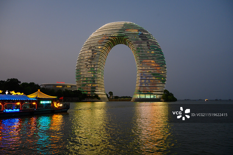 浙江省湖州市希尔顿酒店图片素材