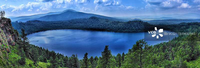 阿爾山駝峰天池图片素材