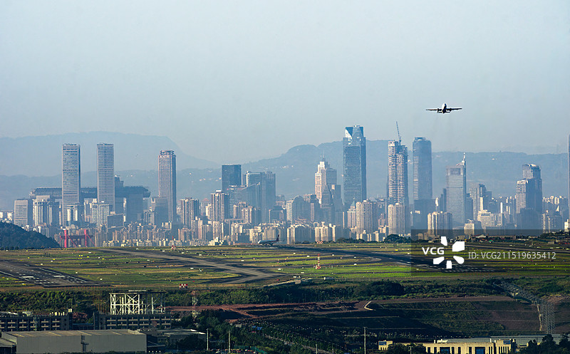 从重庆起飞图片素材