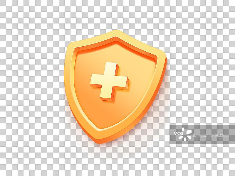 营销活动素材psd软3D盾牌图片素材