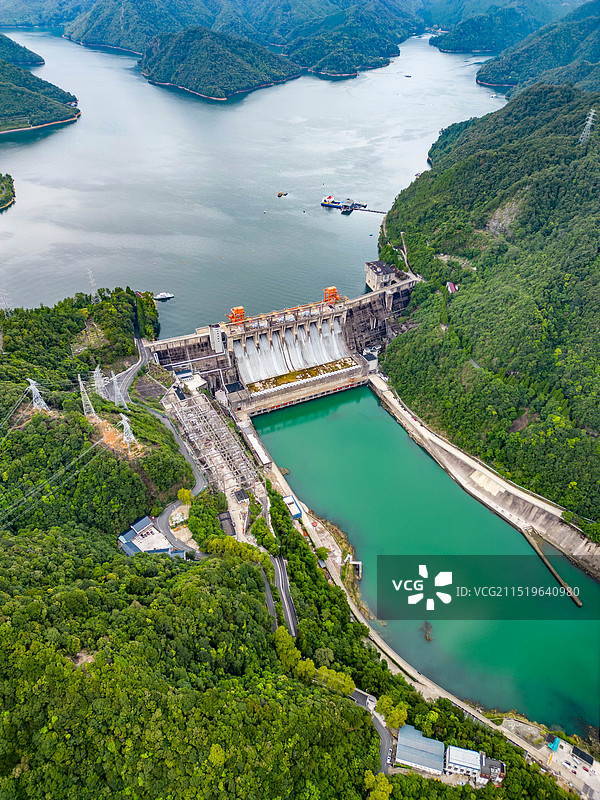 杭州建德新安江水电站图片素材