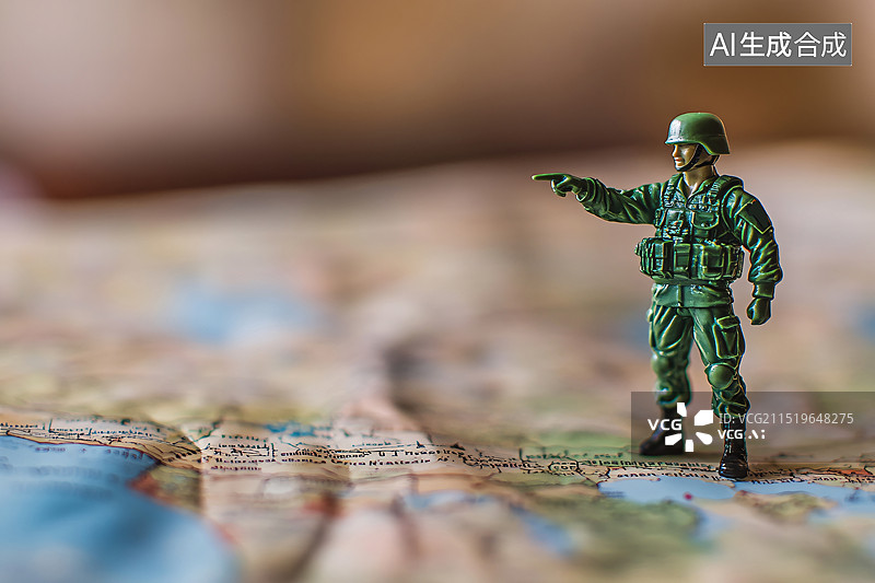 【AI数字艺术】士兵战士兵人模型玩偶图片素材
