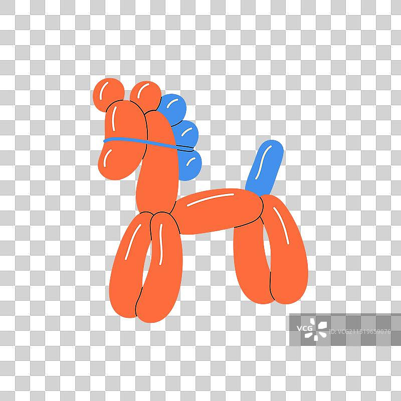 生日派对气球造型图片素材