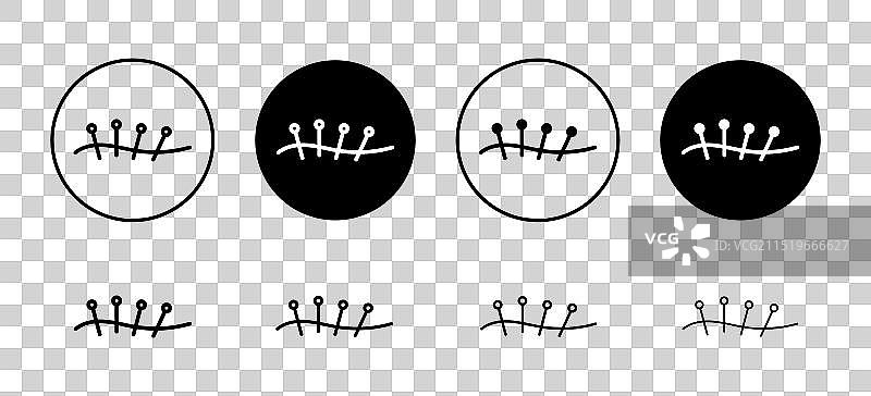 针灸图标合集图片素材