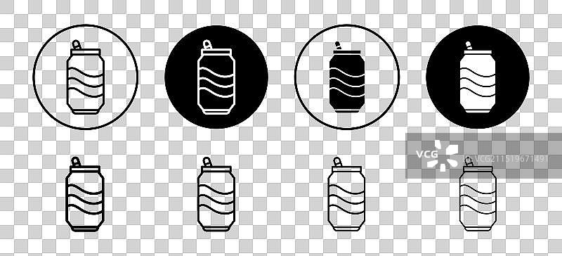 苏打罐图标合集图片素材