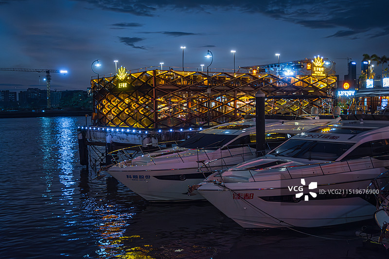 蓝调、太古仓码头图片素材