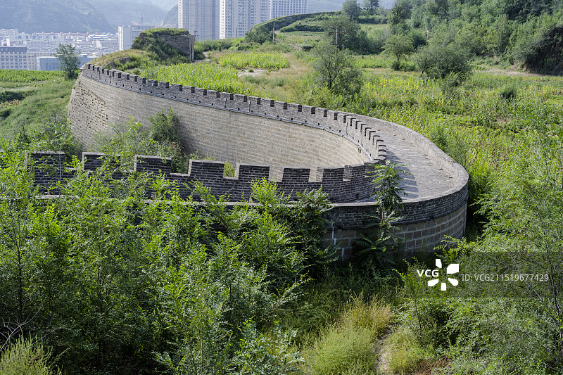 陕西府谷府州城图片素材
