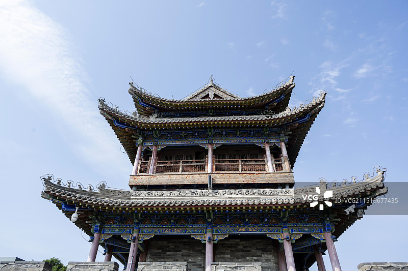 陕西府谷府州城图片素材