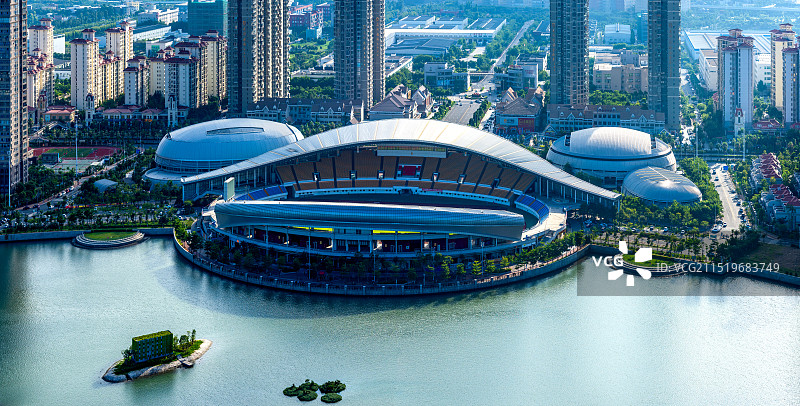 厦门海沧体育中心图片素材