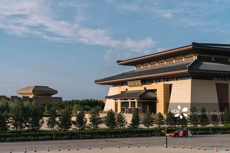 敦煌大剧院 外侧图片素材