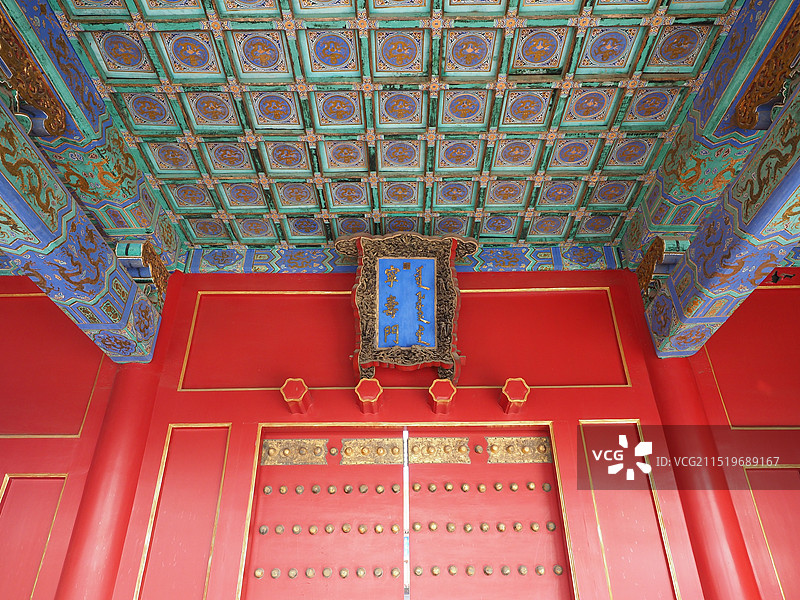 北京 故宫 宁寿门图片素材