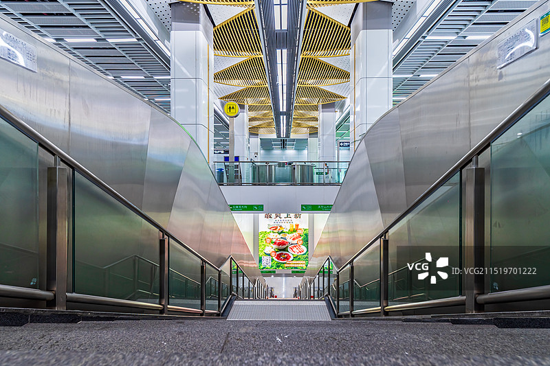 厦门地铁2号线邮轮中心站图片素材