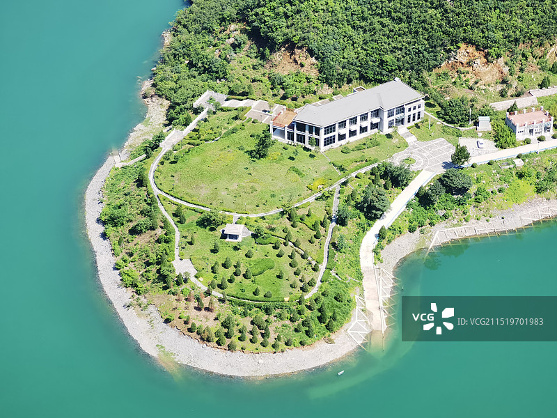 海滨别墅图片素材