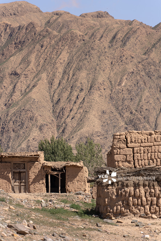 宁夏中卫市沙坡头区迎水桥镇中国传统村落长滩村图片素材