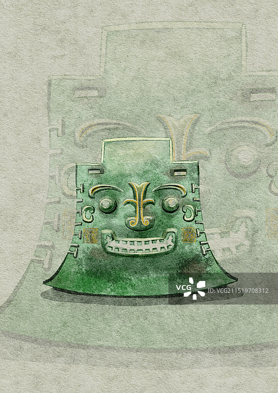 国家宝藏亚醜钺图片素材