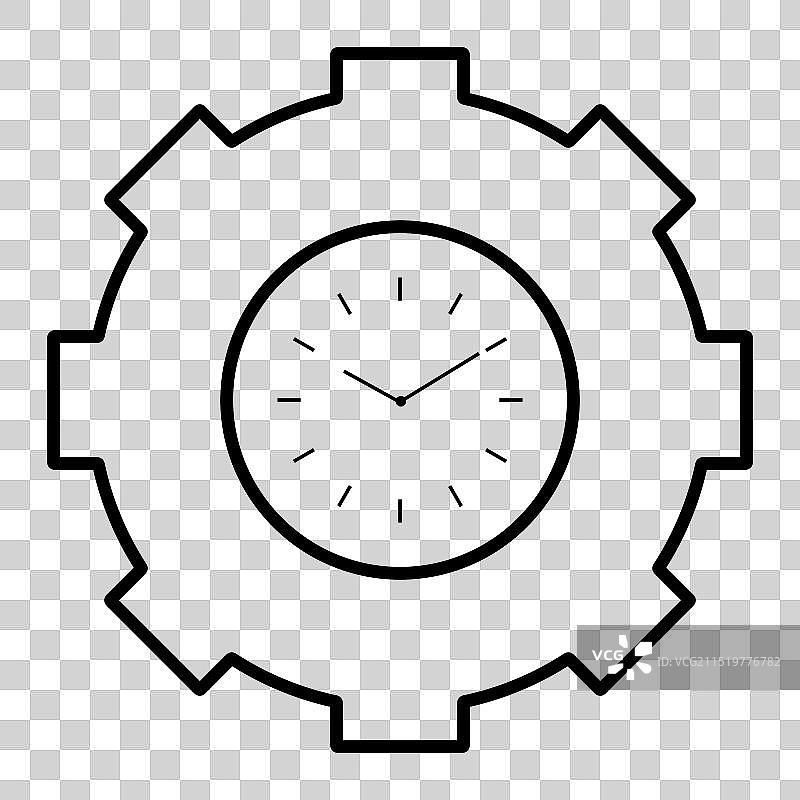 时间时钟图标图片素材