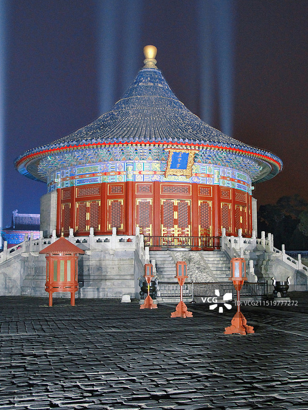 天坛公园，皇穹宇，回音壁，古代建筑图片素材