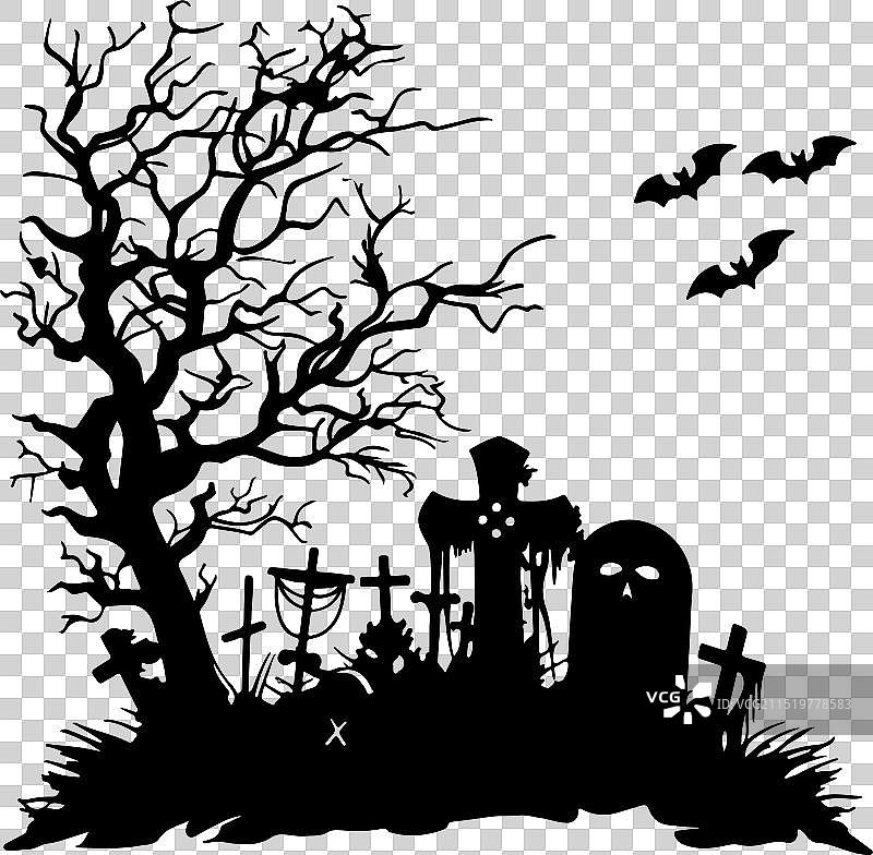 描摹的墓地5图片素材