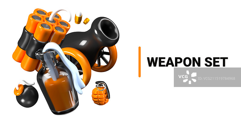 车轮炮莫洛托夫鸡尾酒炸药图片素材