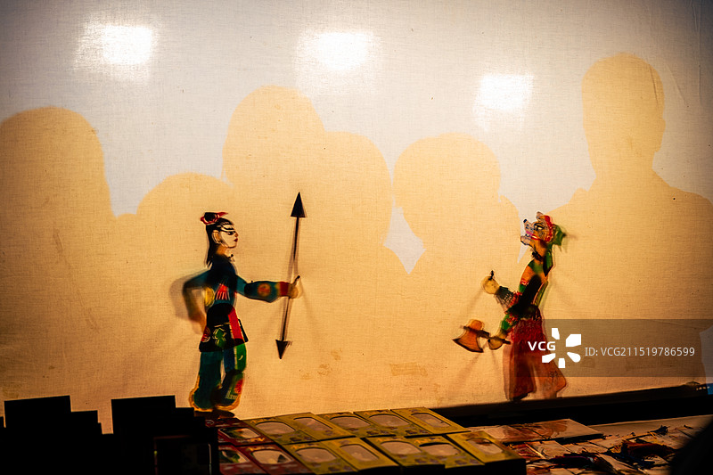 皮影戏图片素材