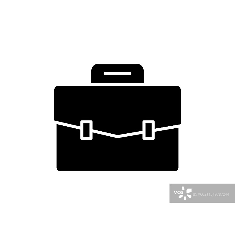 手提箱商务包图标集图片素材