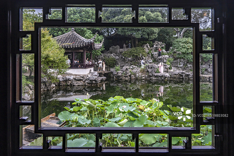 苏州艺圃图片素材