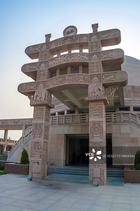 白马寺印度佛殿苑图片素材