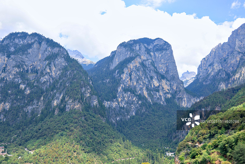 神秘的巴拉格宗图片素材