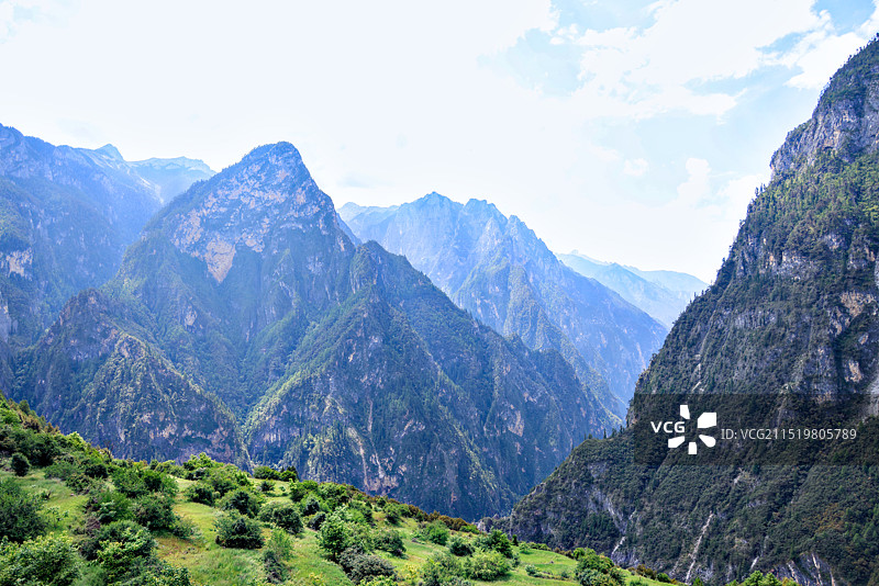 神秘的巴拉格宗图片素材