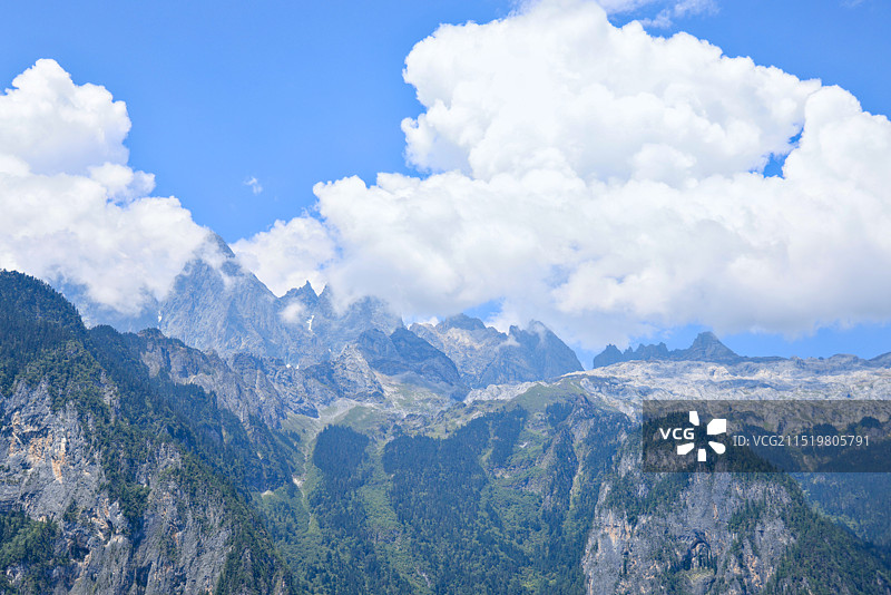 神秘的巴拉格宗图片素材