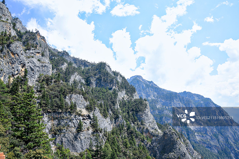 神秘的巴拉格宗图片素材