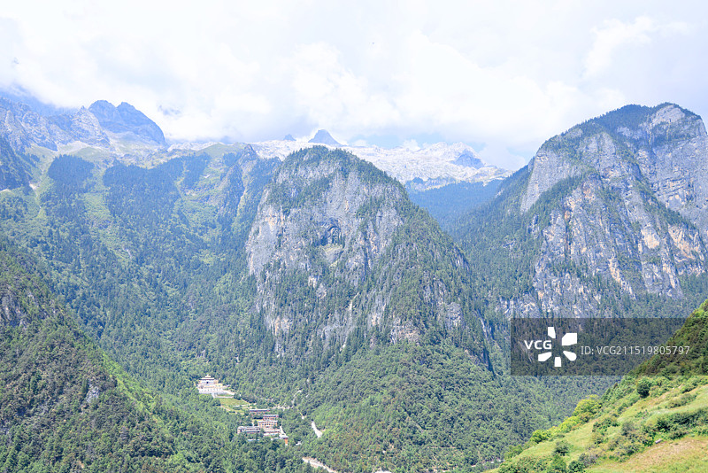 神秘的巴拉格宗图片素材