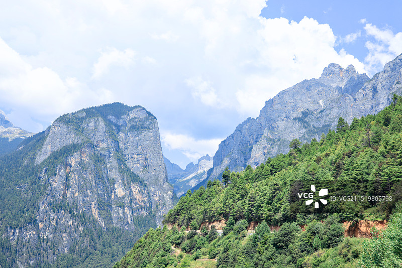 神秘的巴拉格宗图片素材