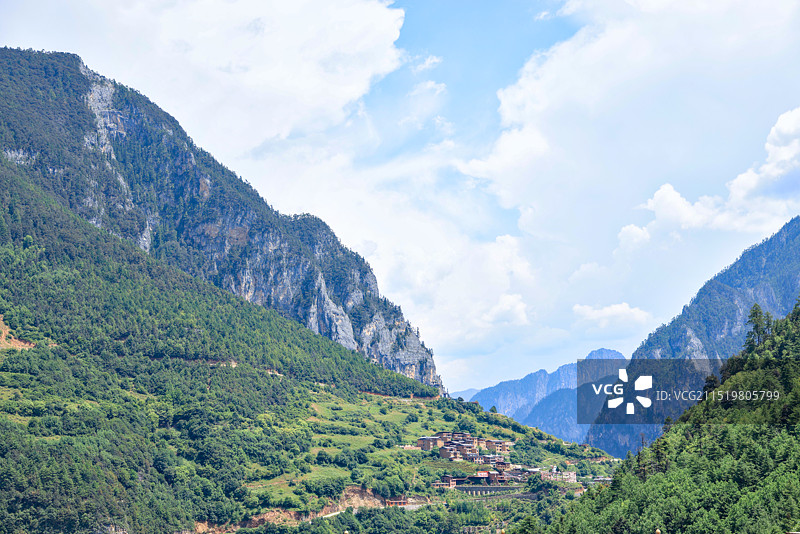 神秘的巴拉格宗图片素材