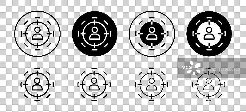 目标市场图标合集（网页专用）图片素材