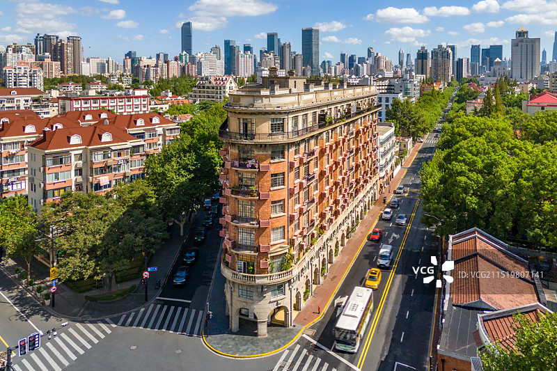 上海武康大楼图片素材