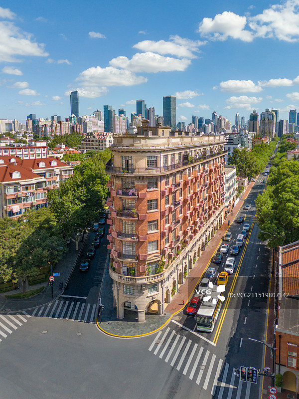 上海武康大楼图片素材