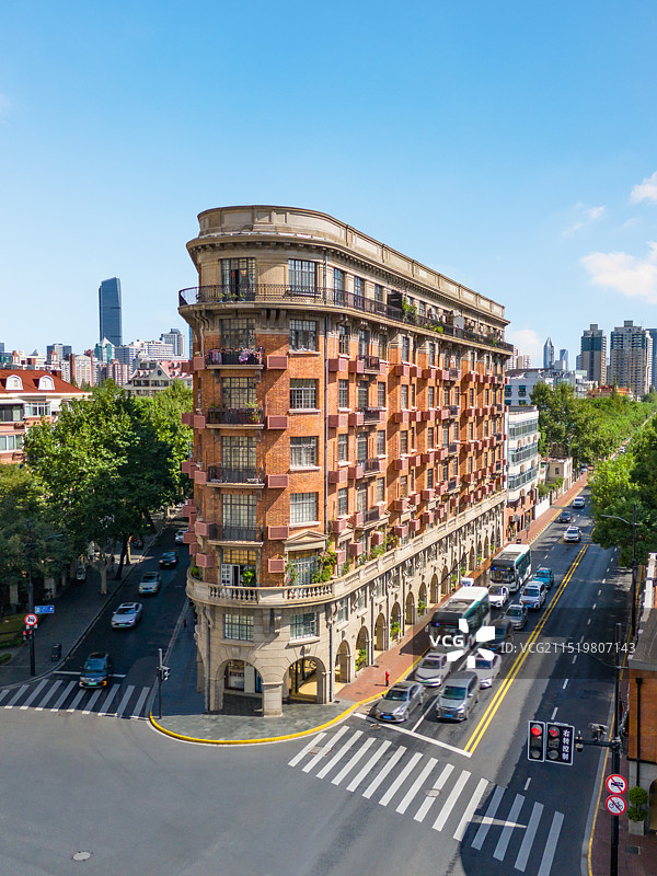 上海武康大楼图片素材