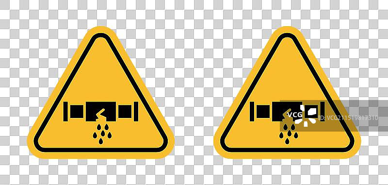 关于潜在安全隐患的警告图片素材