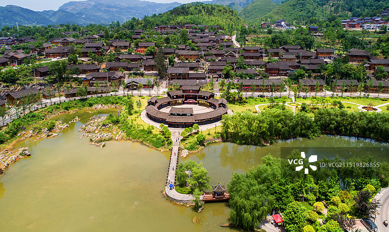 遵义市务川仡佬文化旅游景区图片素材