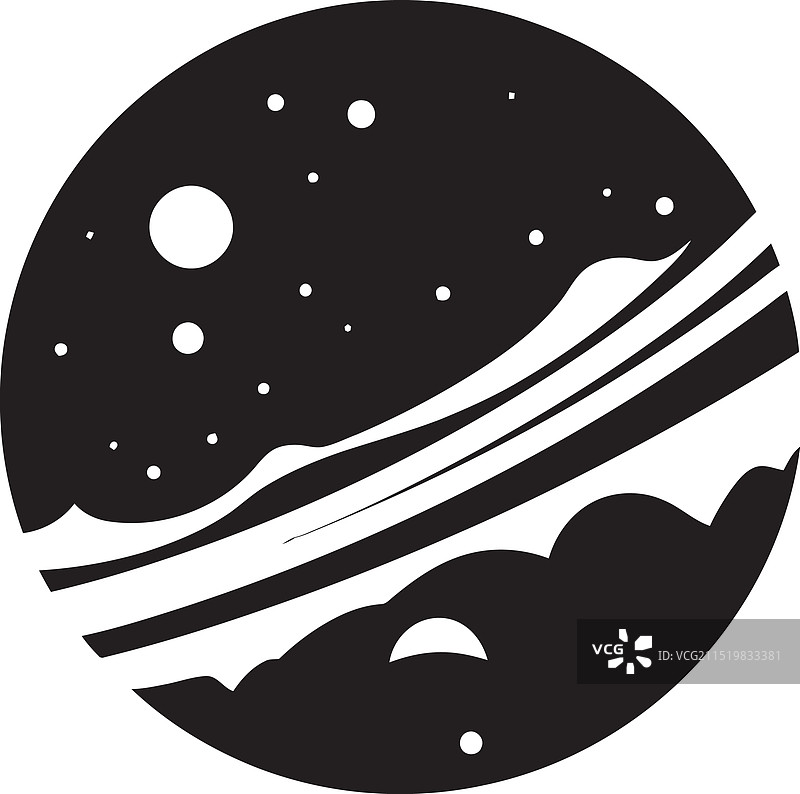 天体奥德赛标志性logo设计图片素材