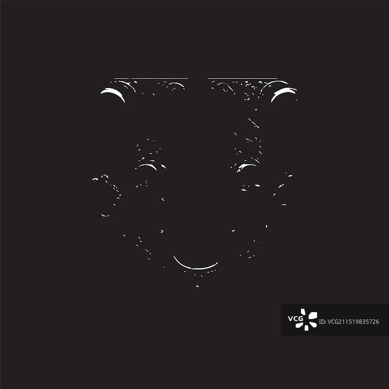 迷人的婚礼结漩涡图标图片素材