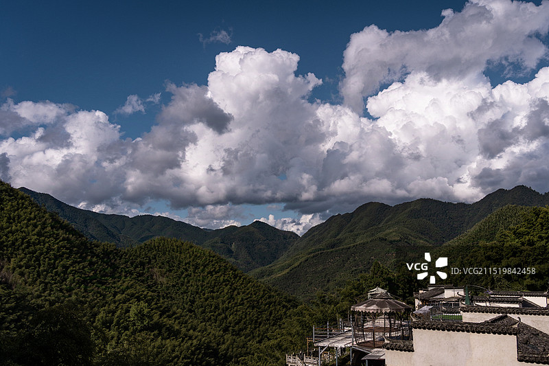 黄山木坑竹海景区图片素材