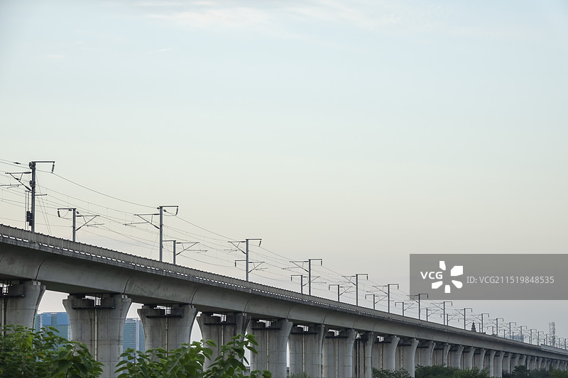 中国绵阳科技城城市高铁交通网图片素材