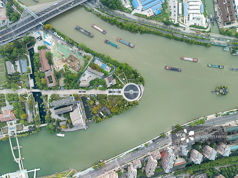 江苏无锡运河艺术公园图片素材